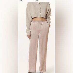 American Vintage drawstring super light neutral color pants